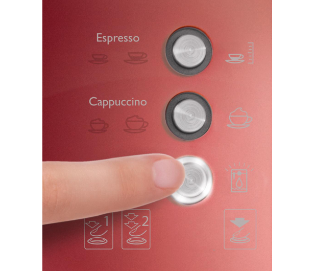 BREVILLE PRIMA LATTE CZERWONY VCF046X - 1439704 - zdjęcie 5